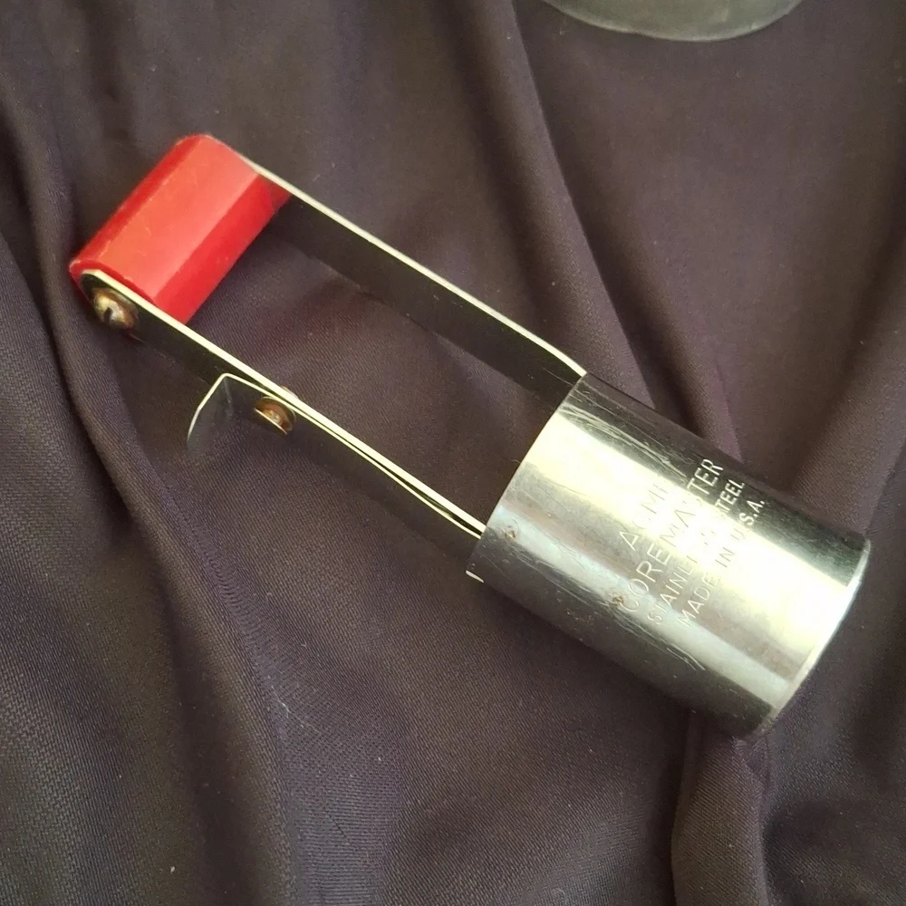 Red Bakelite corer Vintage Kitchen